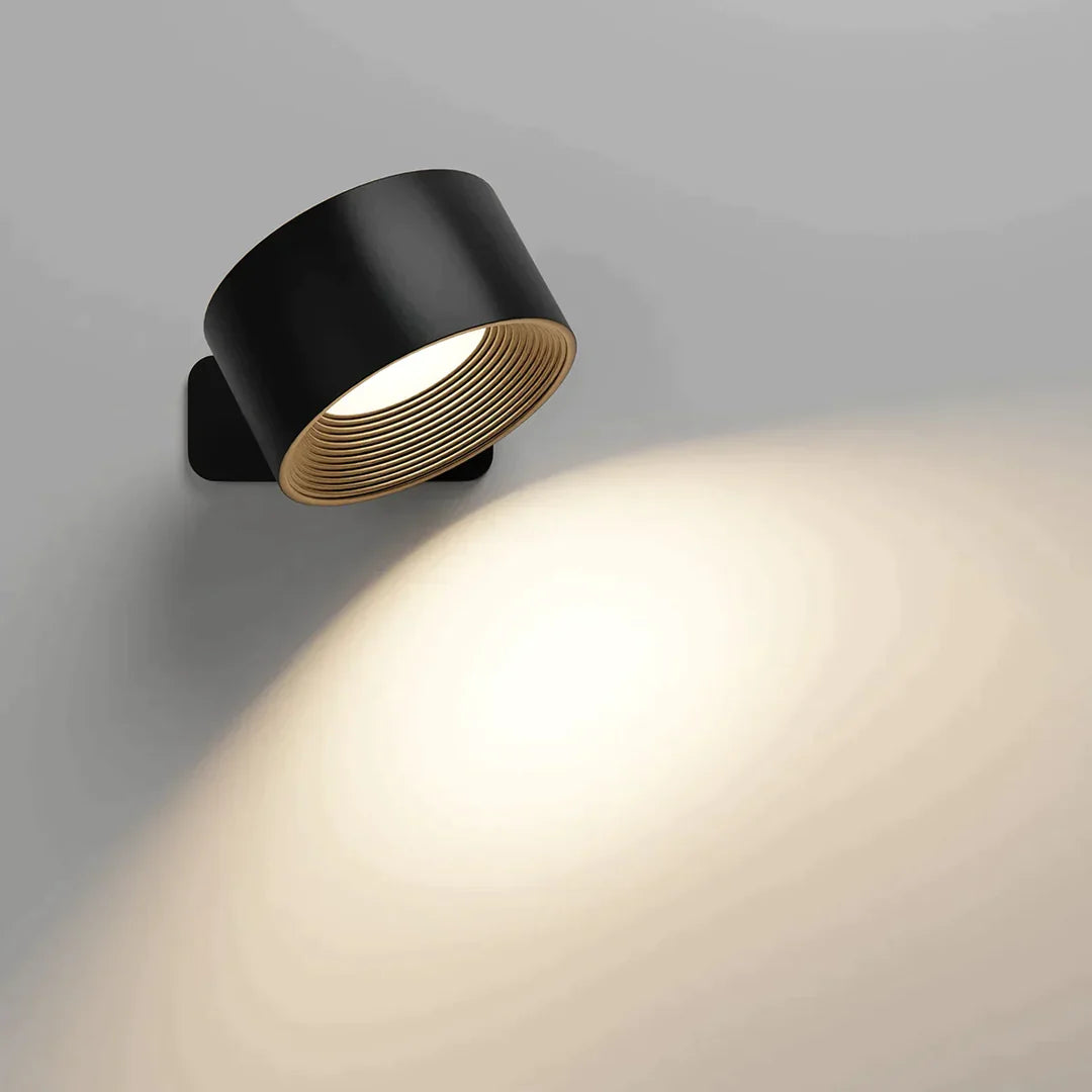 Bezprzewodowa lampa ścienna | Stwórz elegancki nastrój w kilka sekund — bez kabli i narzędzi
