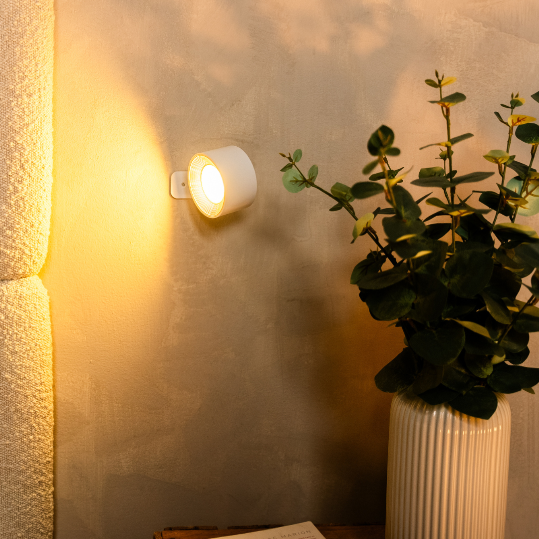 Wireless Wall Lamp | Create an elegant ambiance anywhere in seconds — no wires, no tools needed