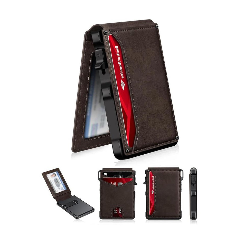 Premium Discreet Wallet | Keep your pocket slim and your essentials secure with elegance every day