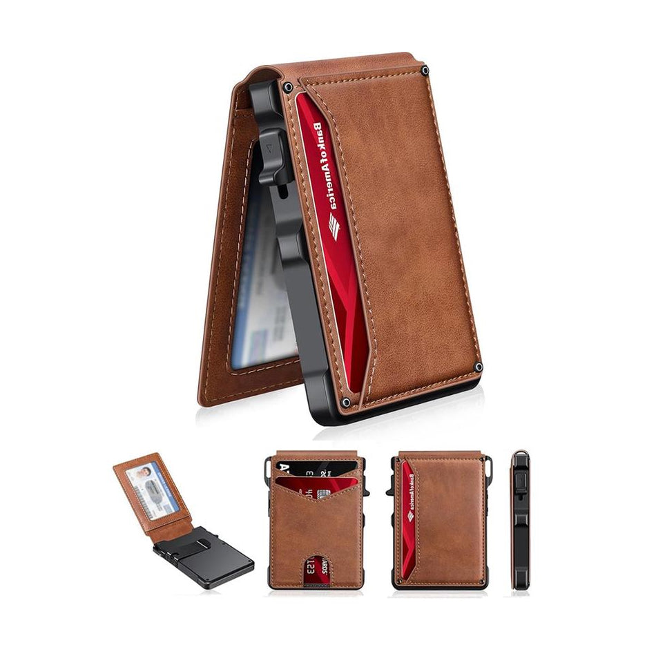 Premium Discreet Wallet | Keep your pocket slim and your essentials secure with elegance every day