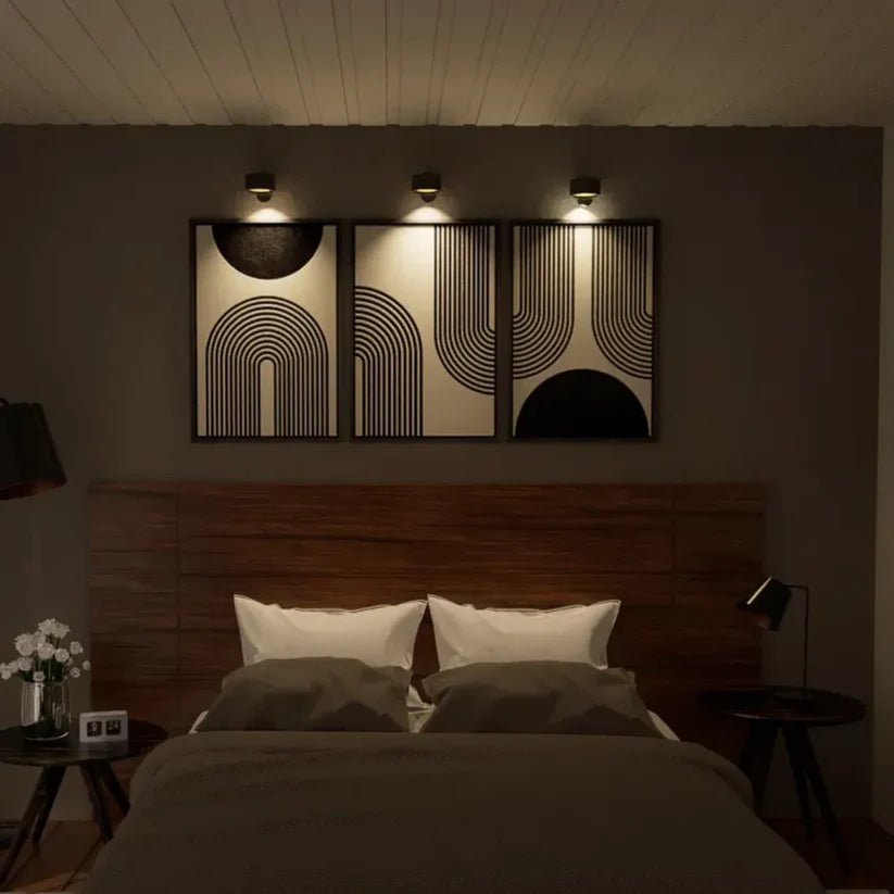 Wireless Wall Lamp | Create an elegant ambiance anywhere in seconds — no wires, no tools needed