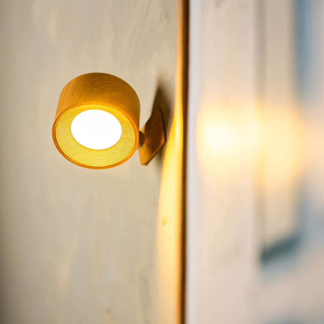 Wireless Wall Lamp | Create an elegant ambiance anywhere in seconds — no wires, no tools needed