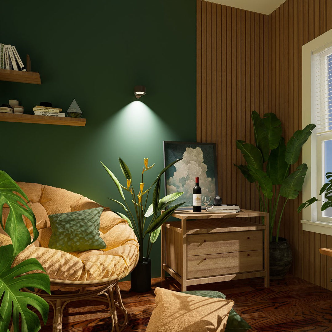 Wireless Wall Lamp | Create an elegant ambiance anywhere in seconds — no wires, no tools needed