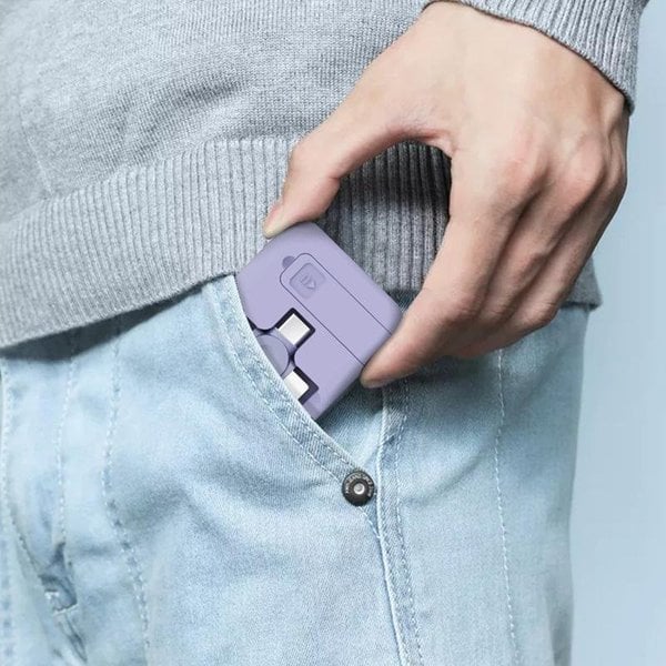 3-in-1 intrekbare kabel | Laad al je apparaten onderweg op zonder meerdere kabels mee te nemen