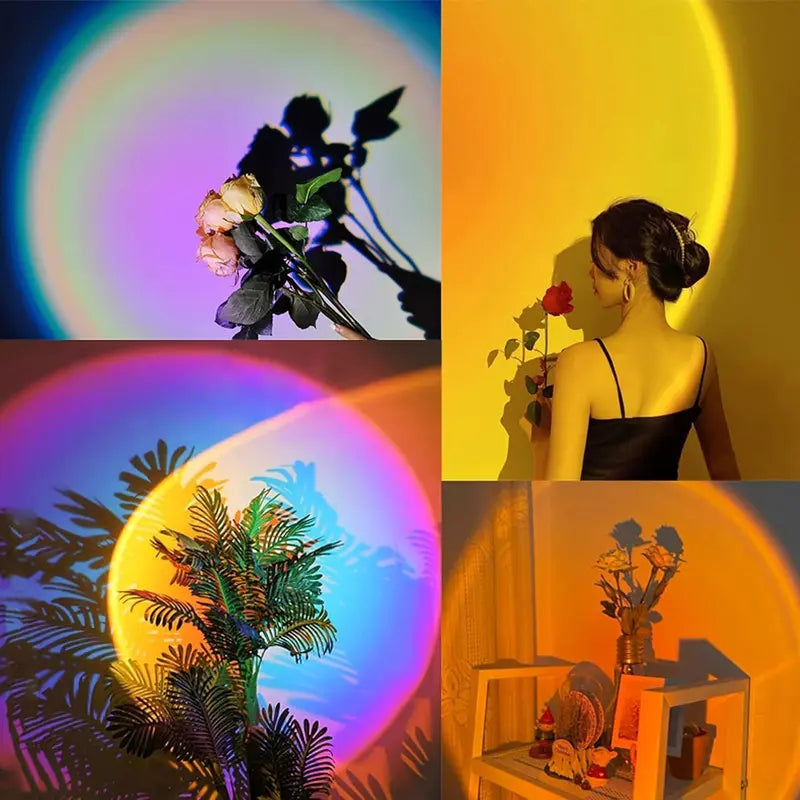 Sunset Projector Lamp | Create a wow ambience in seconds and enjoy the magic of a sunset from home