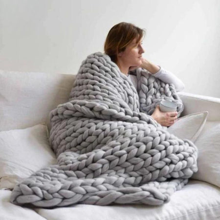 【LAST DAY SALE】StrickDecke™ - Knit your own (winter) blanket!