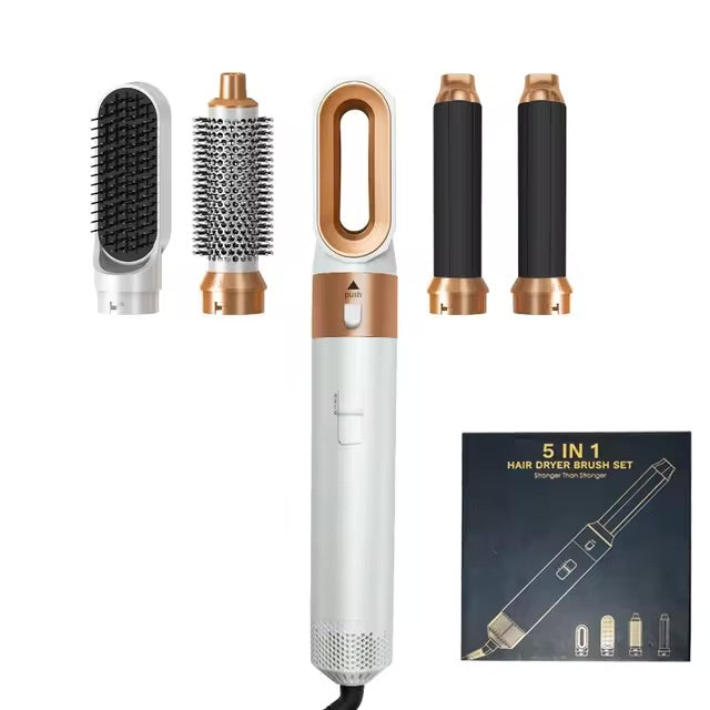 Estilizador de Cabello 5 en 1 | Consigue un cabello de salón en segundos