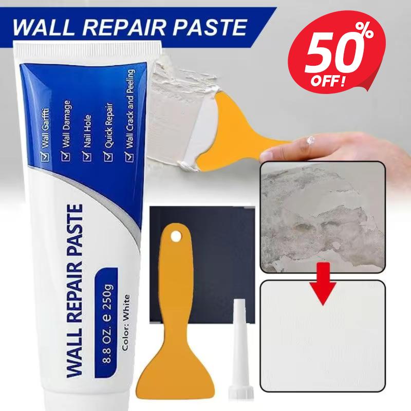 Wall Repair Kit for holes, cracks, and dents | Fix your walls in minutes and get a smooth and clean finish — no need to hire a pro
