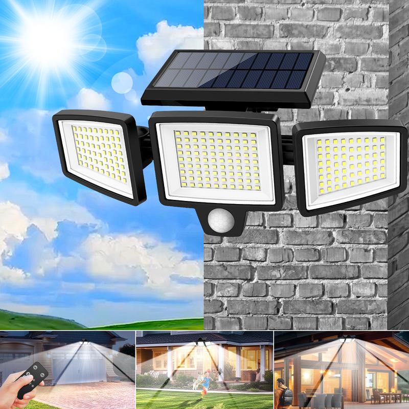 Automatic Outdoor Solar Light | Instantly light up your outdoor space at night — with no wires and no complicated setup