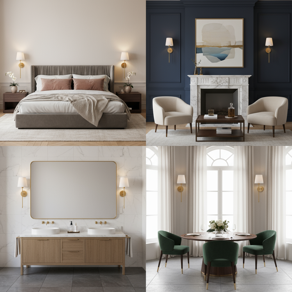 Draadloze wandlampen | Transformeer je ruimte met zacht licht - geen draden, geen gedoe (Set van 2)