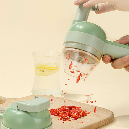 Automatic Chopper | Quickly chop your food without ever touching a knife