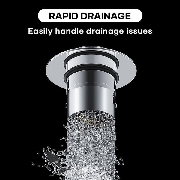 Smart Sink Filter | Stops hair and debris before they clog your pipes