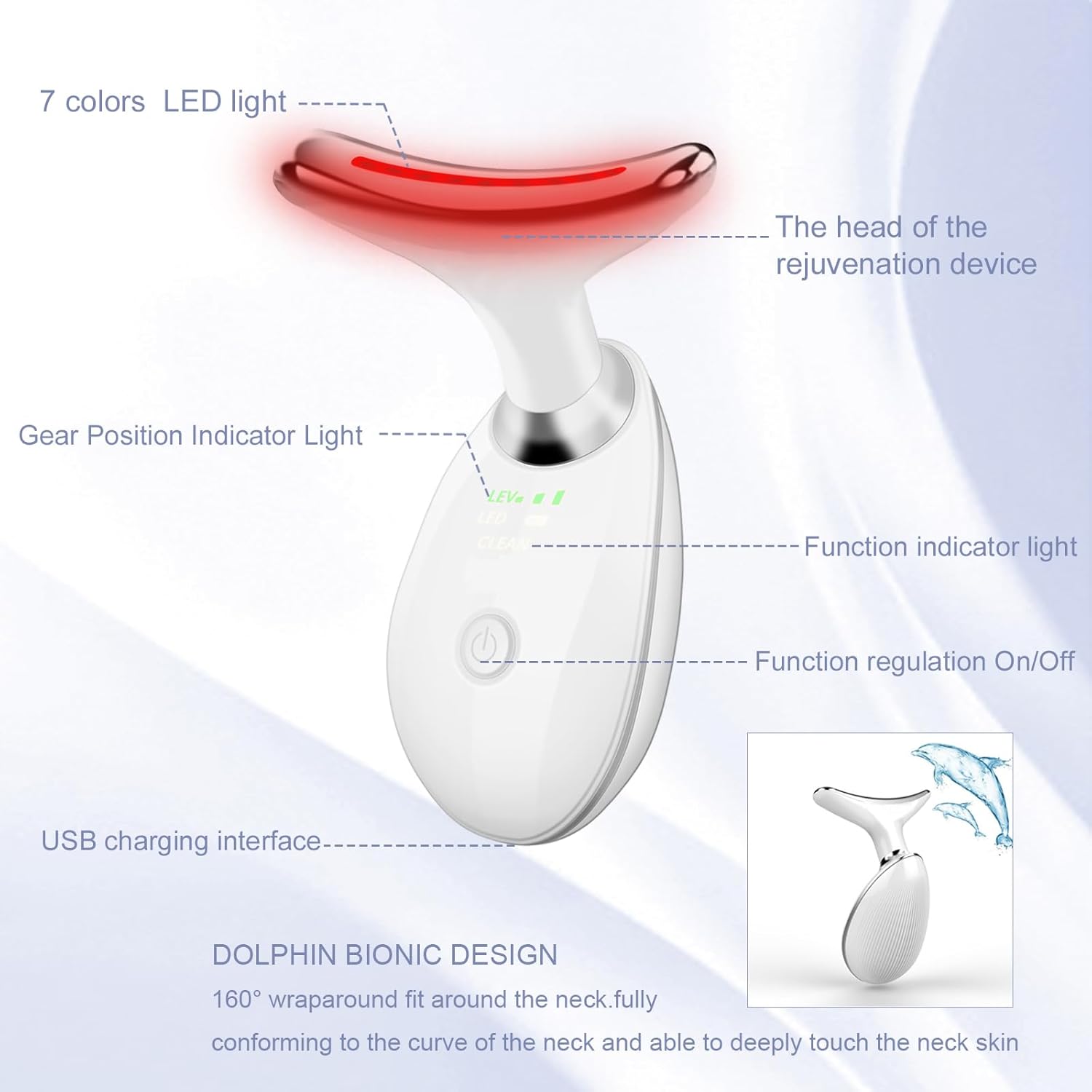 Lux Cove 7-in-1 LED Facial Sculptor