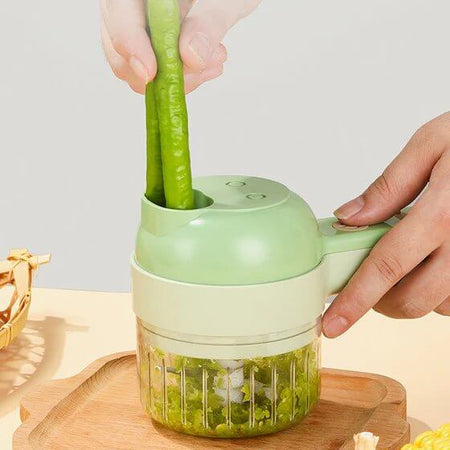 Automatische hakker | Snijd je voedsel snel zonder ooit een mes te gebruiken