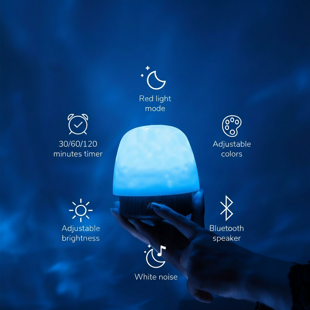 Aurora Nachttischlampe