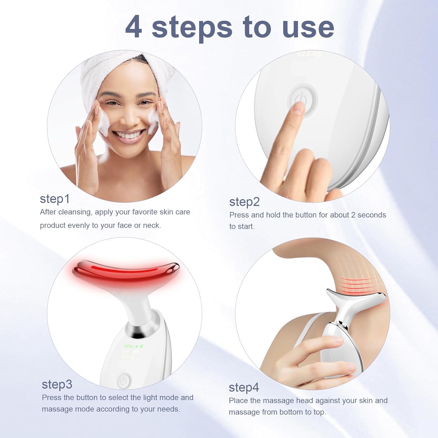 Lux Cove 7-in-1 LED Facial Sculptor