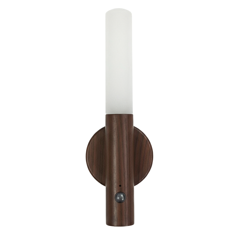 مصباح ليلي خشبي ذكي