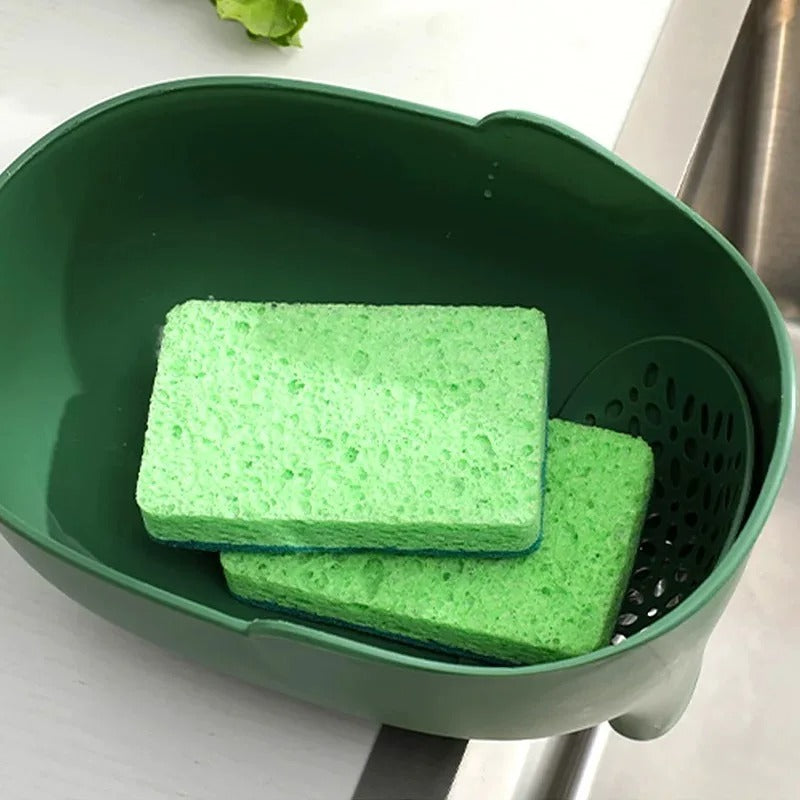 Hoekgootsteen vergiet | Spoel gemakkelijk producten af en voorkom dat voedselresten je afvoer verstoppen