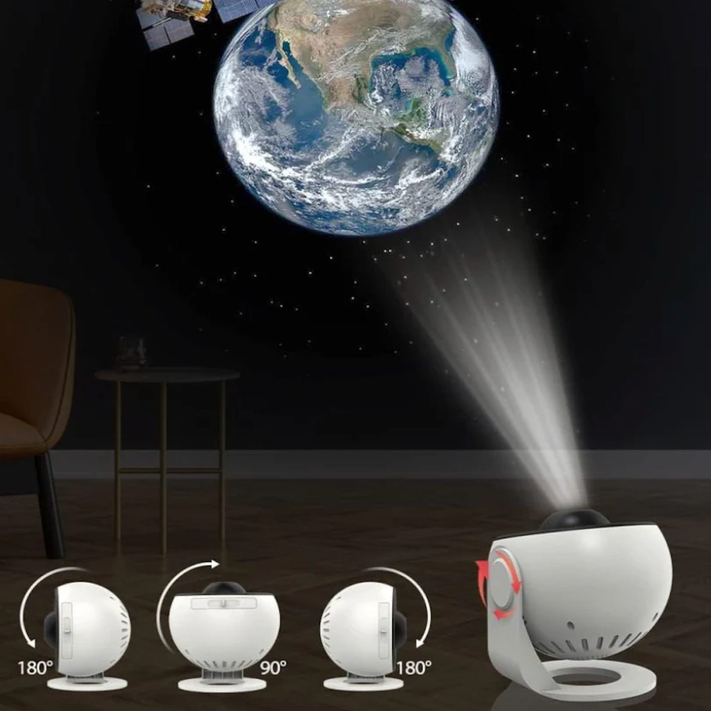 Galaxy Light Projector | Val elke nacht in slaap onder een prachtige sterrenhemel