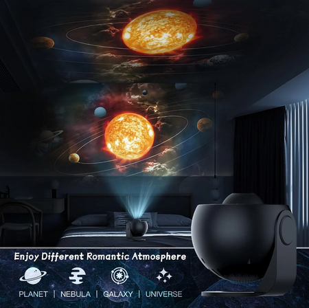 Galaxy Light Projector | Val elke nacht in slaap onder een prachtige sterrenhemel