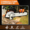 Chainsaw Chain Sharpening Jig