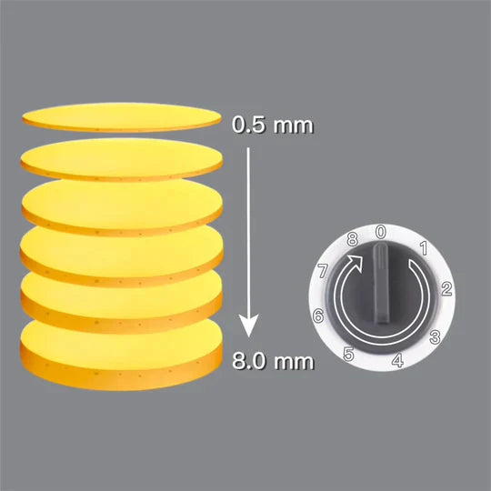 5-v-1 kráječ | Krájejte bezpečně a připravujte jídla jako profesionál během sekund
