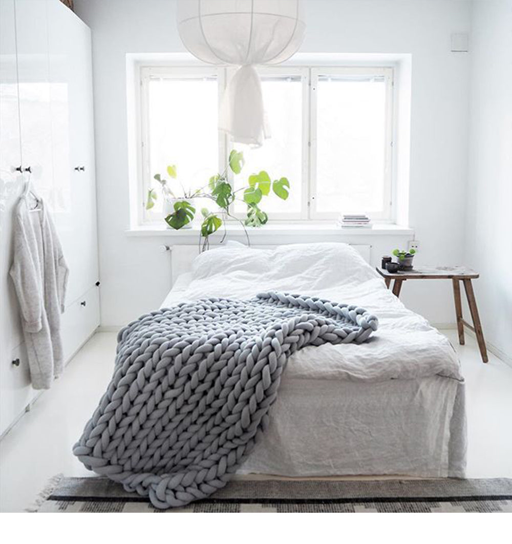 【LAST DAY SALE】StrickDecke™ - Knit your own (winter) blanket!