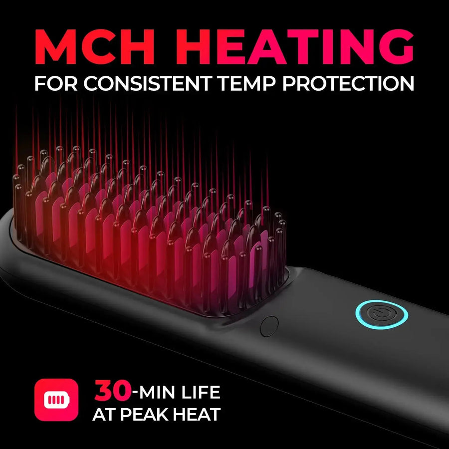 Portable Hair Brush | Get flawless and frizz-free hair wherever you go