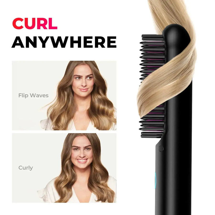 Portable Hair Brush | Get flawless and frizz-free hair wherever you go