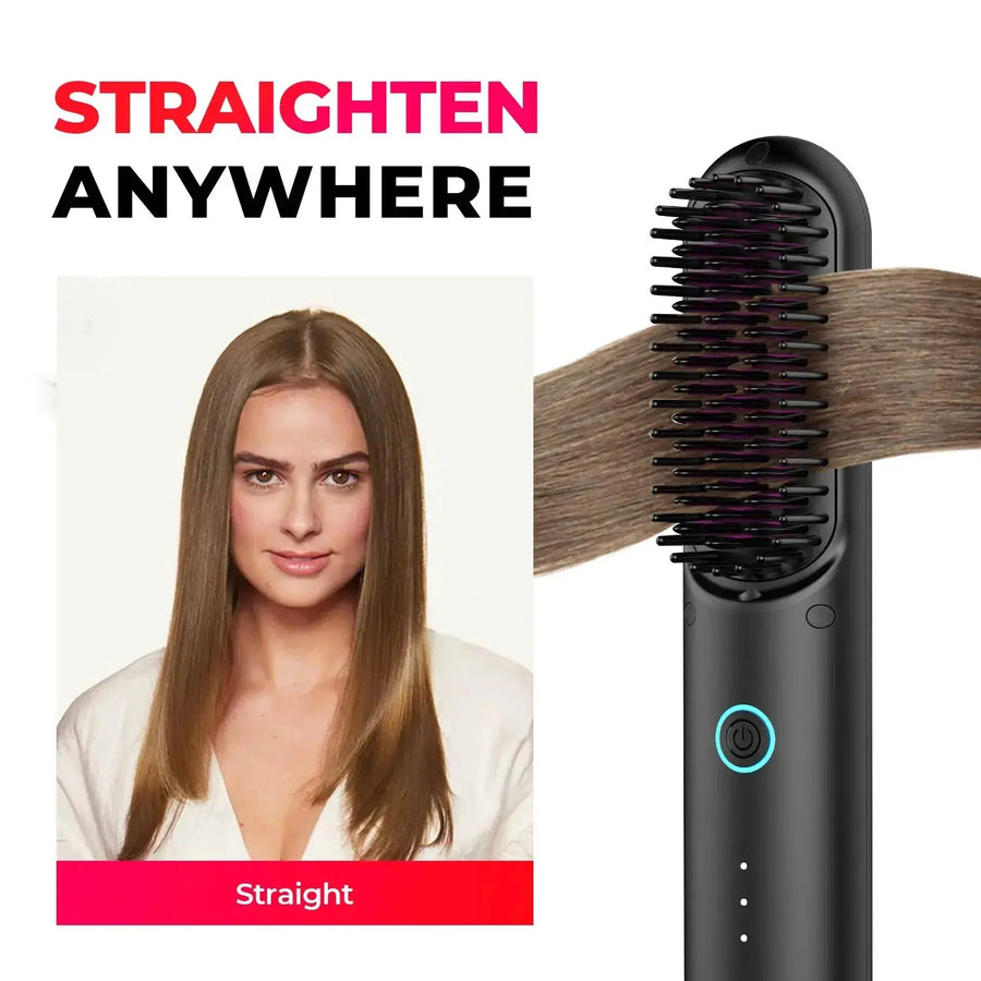 Portable Hair Brush | Get flawless and frizz-free hair wherever you go