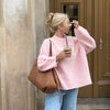 Round neck sweater