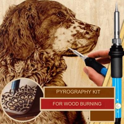 Pyrography Kit Injuries Pyrography Kit | Unleash your creativity and turn wood into your perso ...