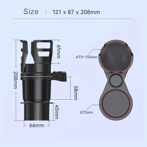 4-in-1 Car Cup Holder