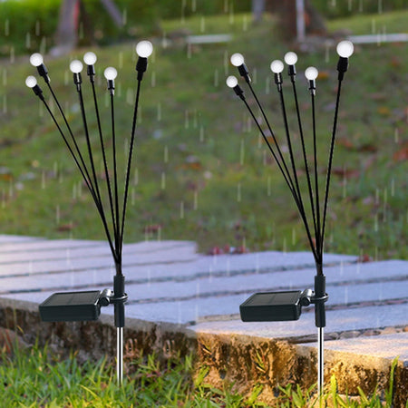 Waterproof Solar Powered Firefly Lights | Make your outdoor space glow at night