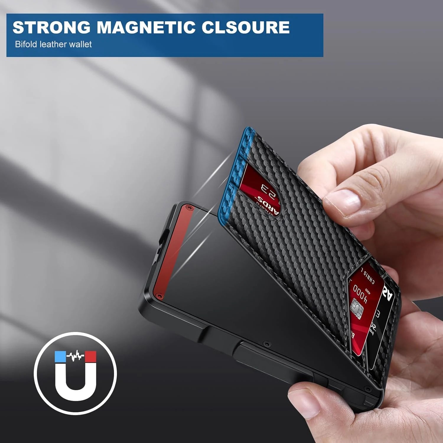 Premium Discreet Wallet | Keep your pocket slim and your essentials secure with elegance every day