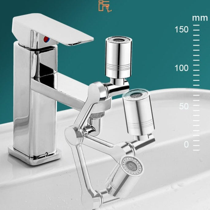 1080° Draaibare Kraanverlengstuk | Leid water precies waar je het nodig hebt met gemak