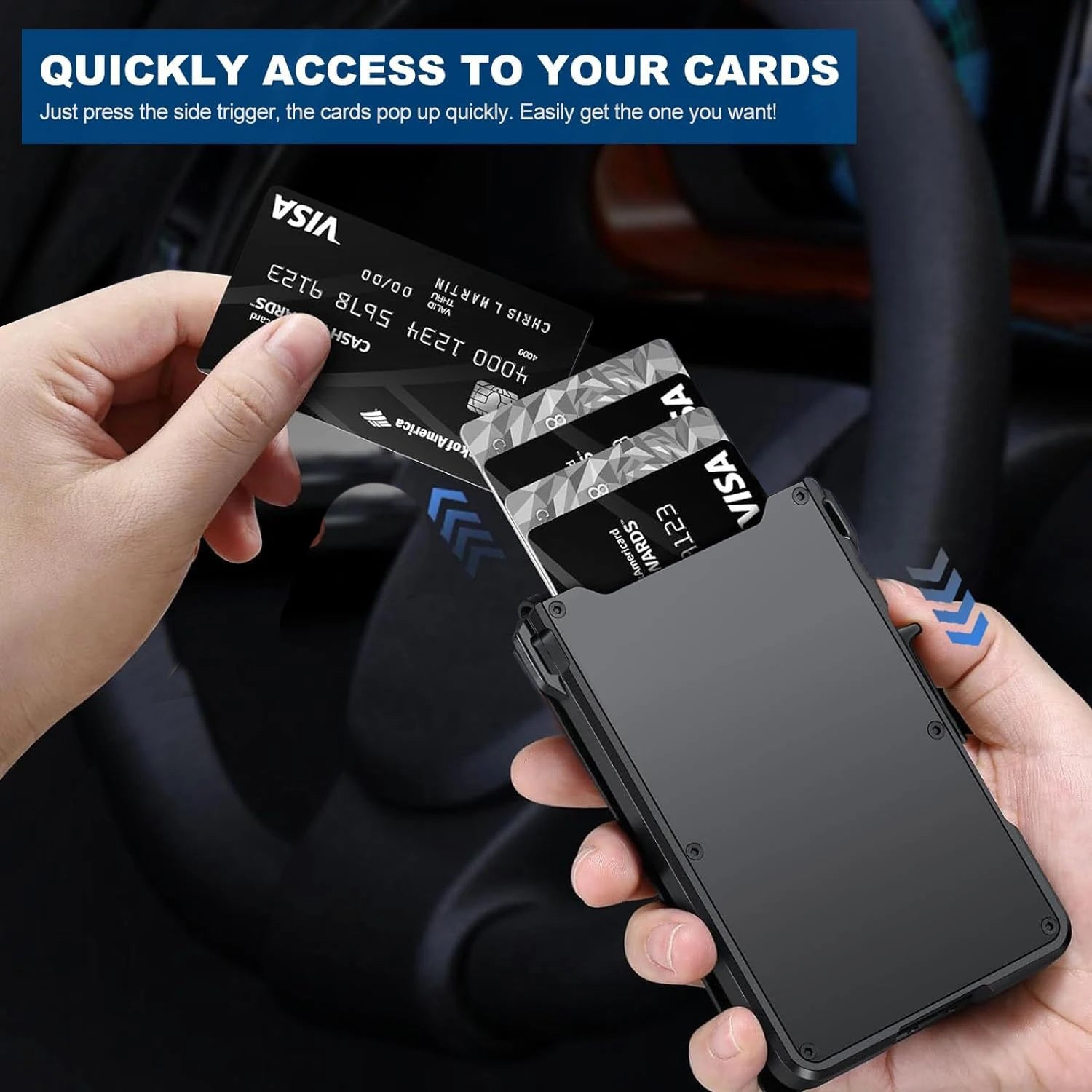 Premium Discreet Wallet | Keep your pocket slim and your essentials secure with elegance every day