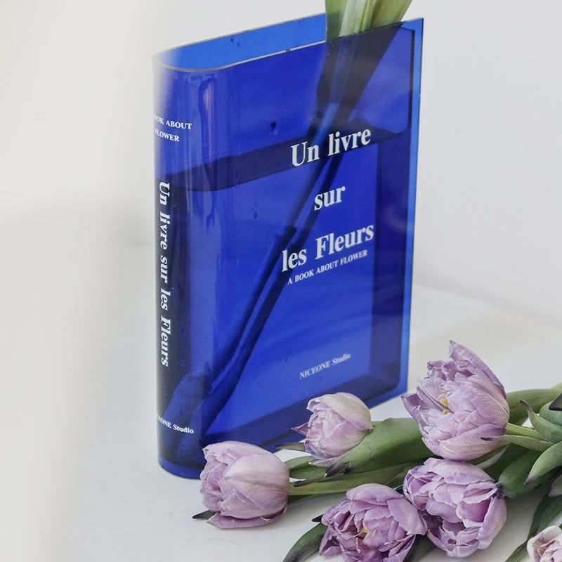 【LAATSTE DAG UITVERKOOP】Een boek over bloemen - Boekvaas