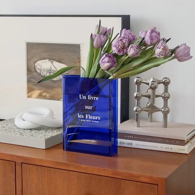 【LAATSTE DAG UITVERKOOP】Een boek over bloemen - Boekvaas