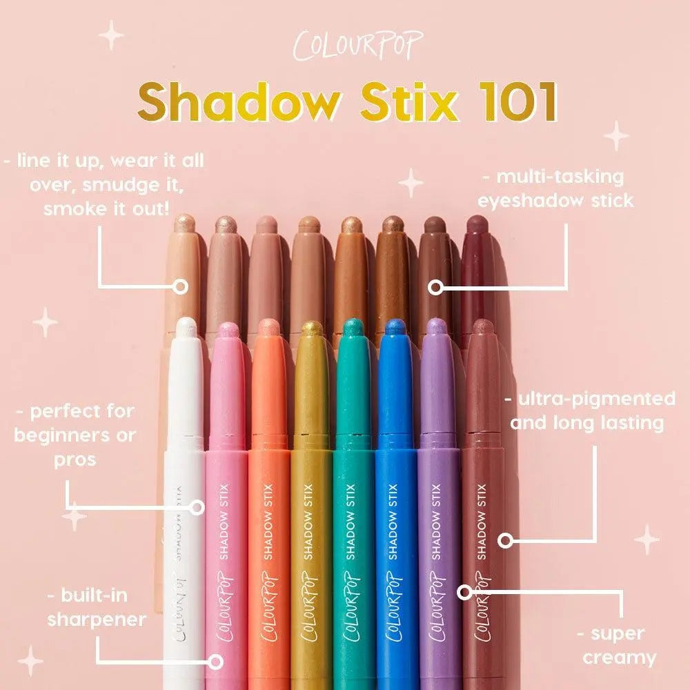 Creamy Eyeshadow Stick | Get polished eyes in one swipe – built-in sharpener keeps every look clean