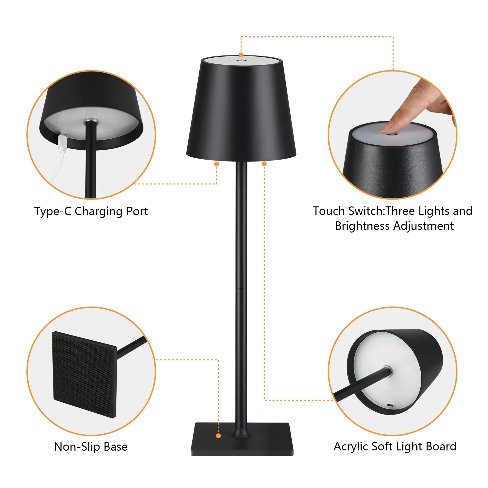 Wireless LED Table Lamp | Bring elegant lighting wherever you need it