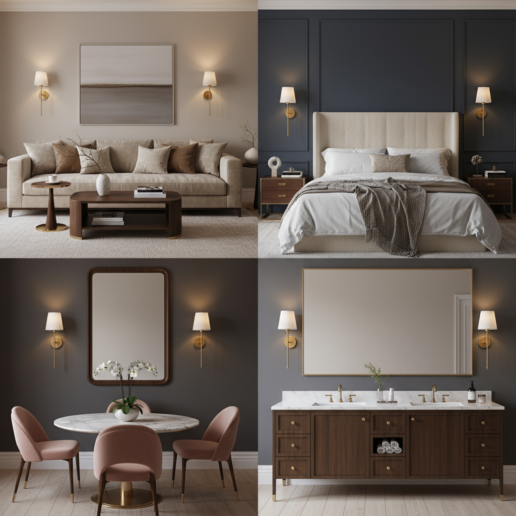 Draadloze wandlampen | Transformeer je ruimte met zacht licht - geen draden, geen gedoe (Set van 2)