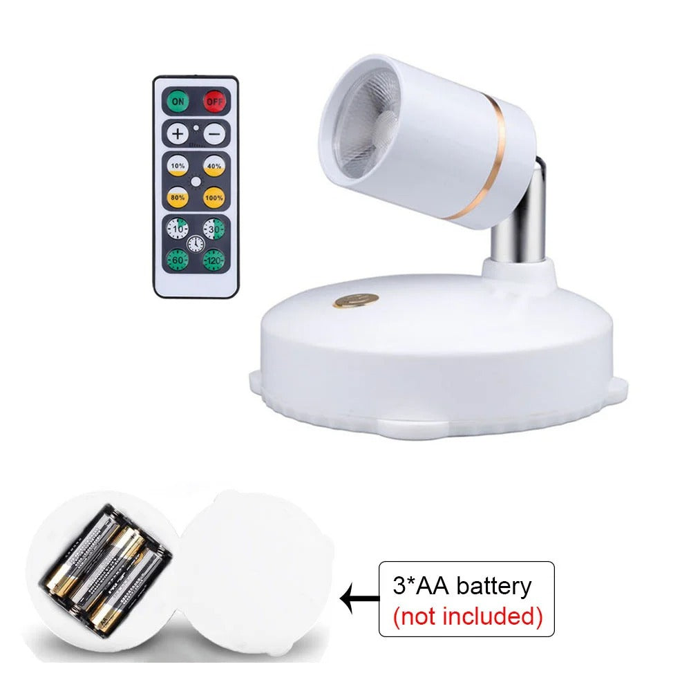 Draadloze Accent Licht SpotLight™ | Krijg warme en aanpasbare verlichting voor je huis [Koop 1, krijg 1 gratis]