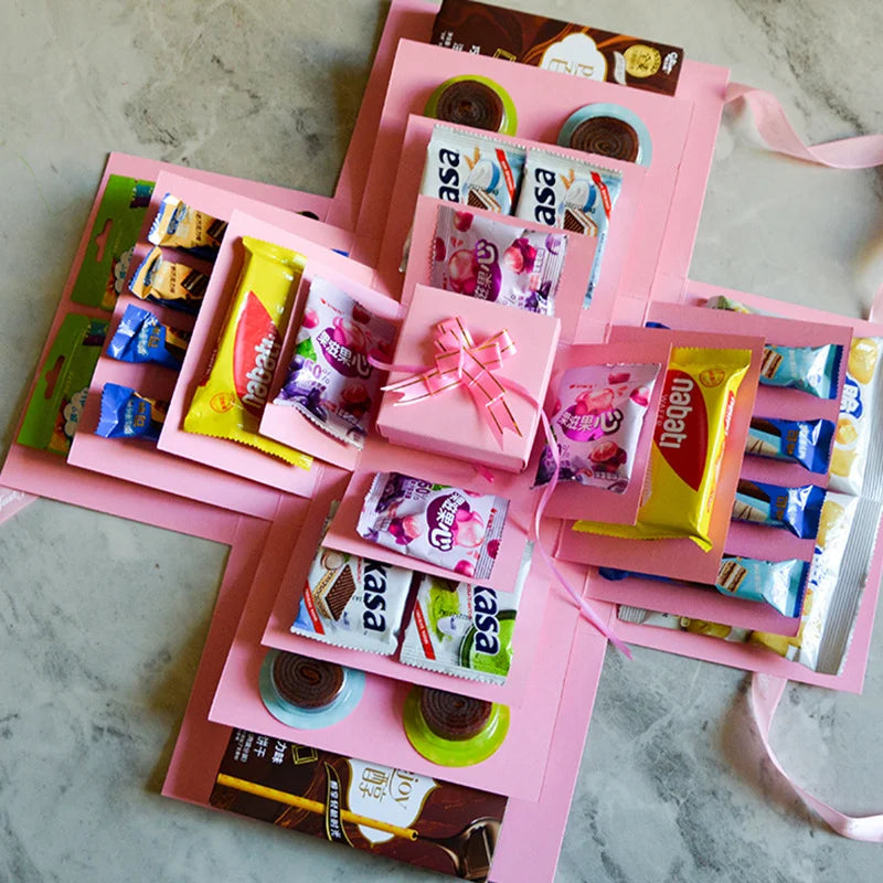 Verrassingsexplosiedoos | Creëer onvergetelijke herinneringen en verras je dierbaren