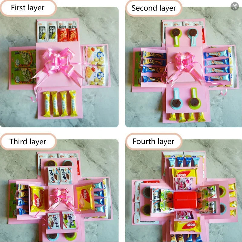 Verrassingsexplosiedoos | Creëer onvergetelijke herinneringen en verras je dierbaren