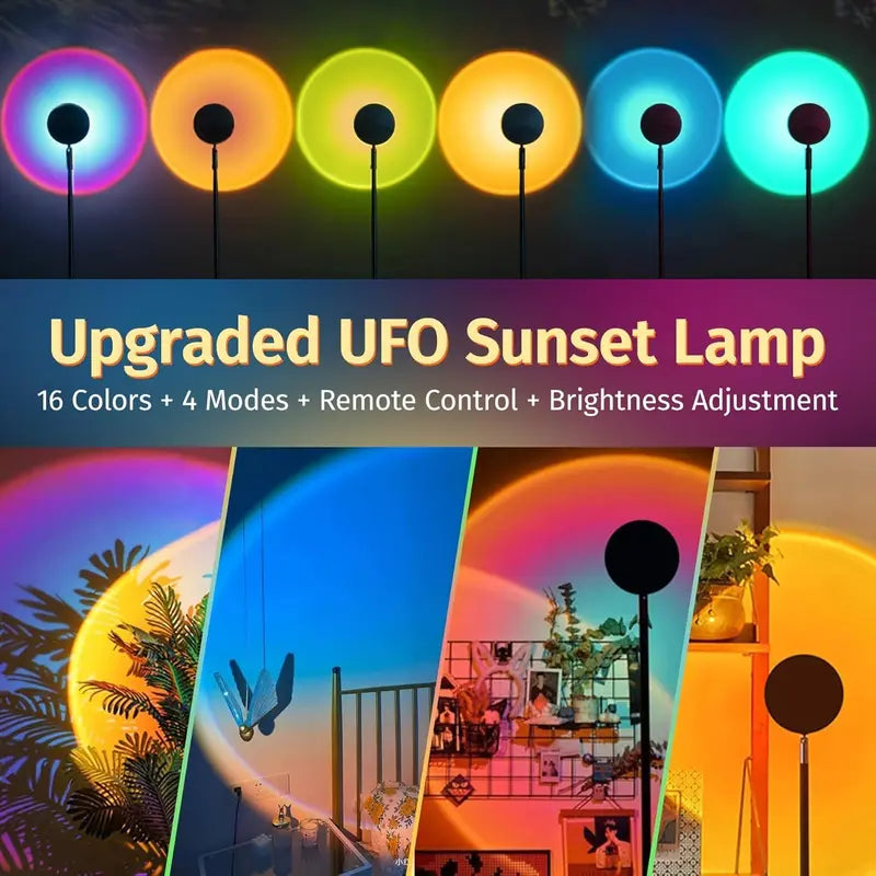 Sunset Projector Lamp | Create a wow ambience in seconds and enjoy the magic of a sunset from home