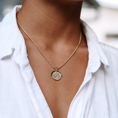 Golden Sun Necklace