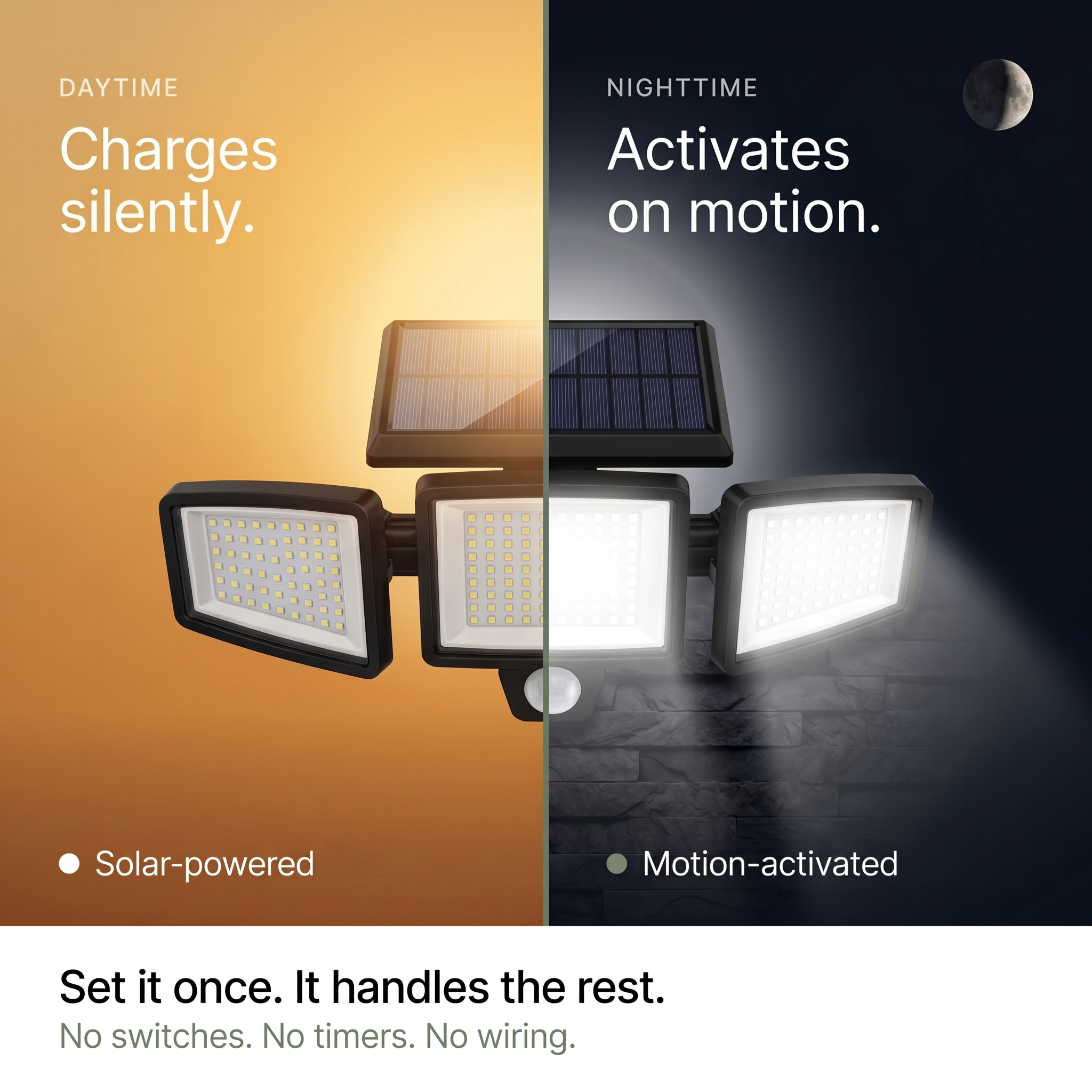 Luz Solar Exterior SpotLift