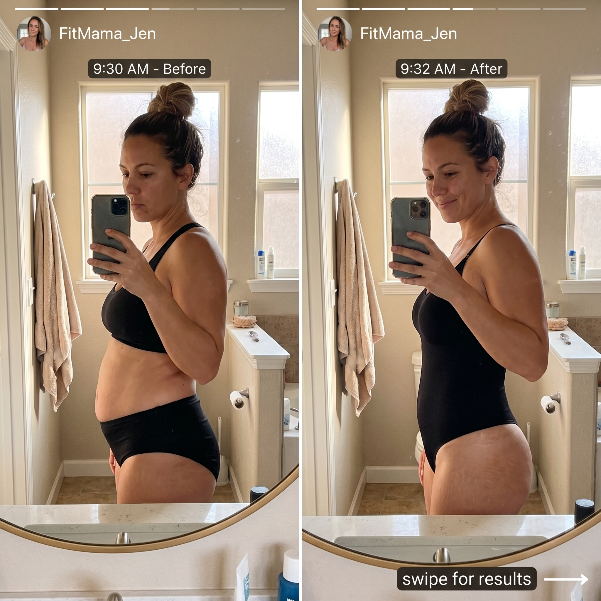Varrás nélküli formás body
