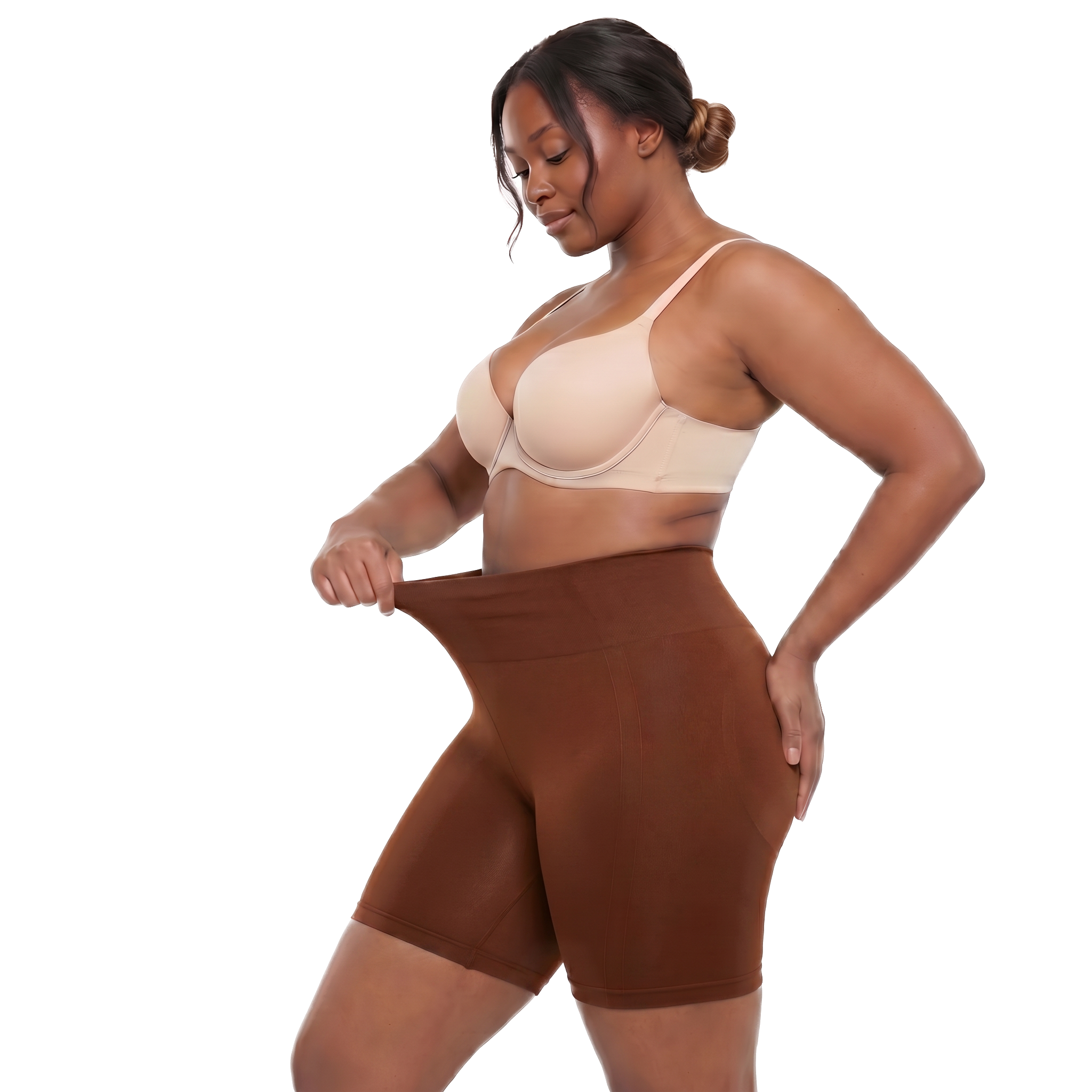 StaySmooth High-Waist Formende Shorts